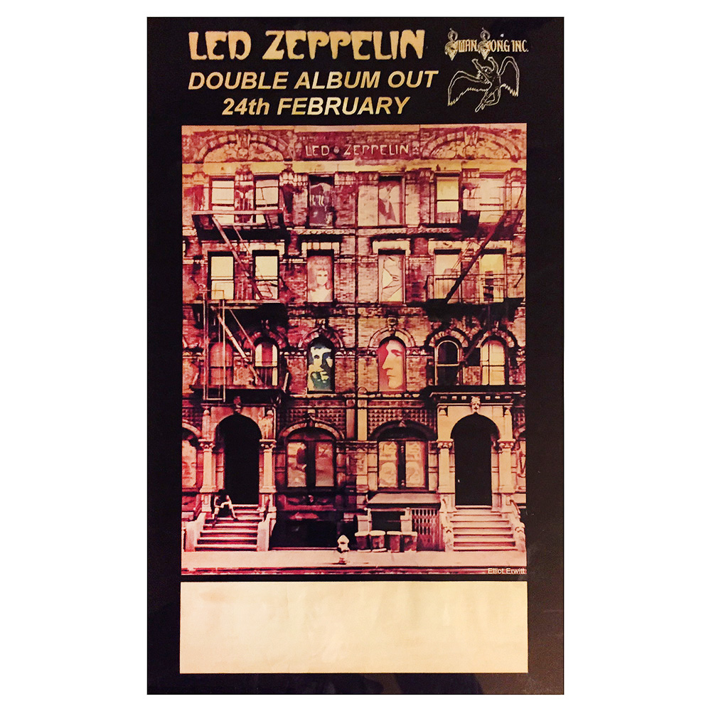 Physical Graffiti (1975) <br>Poster (UK)
