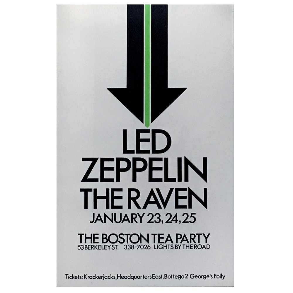 Concert Advertisement <br>1969.01.23 <br>Boston, MA (Poster)
