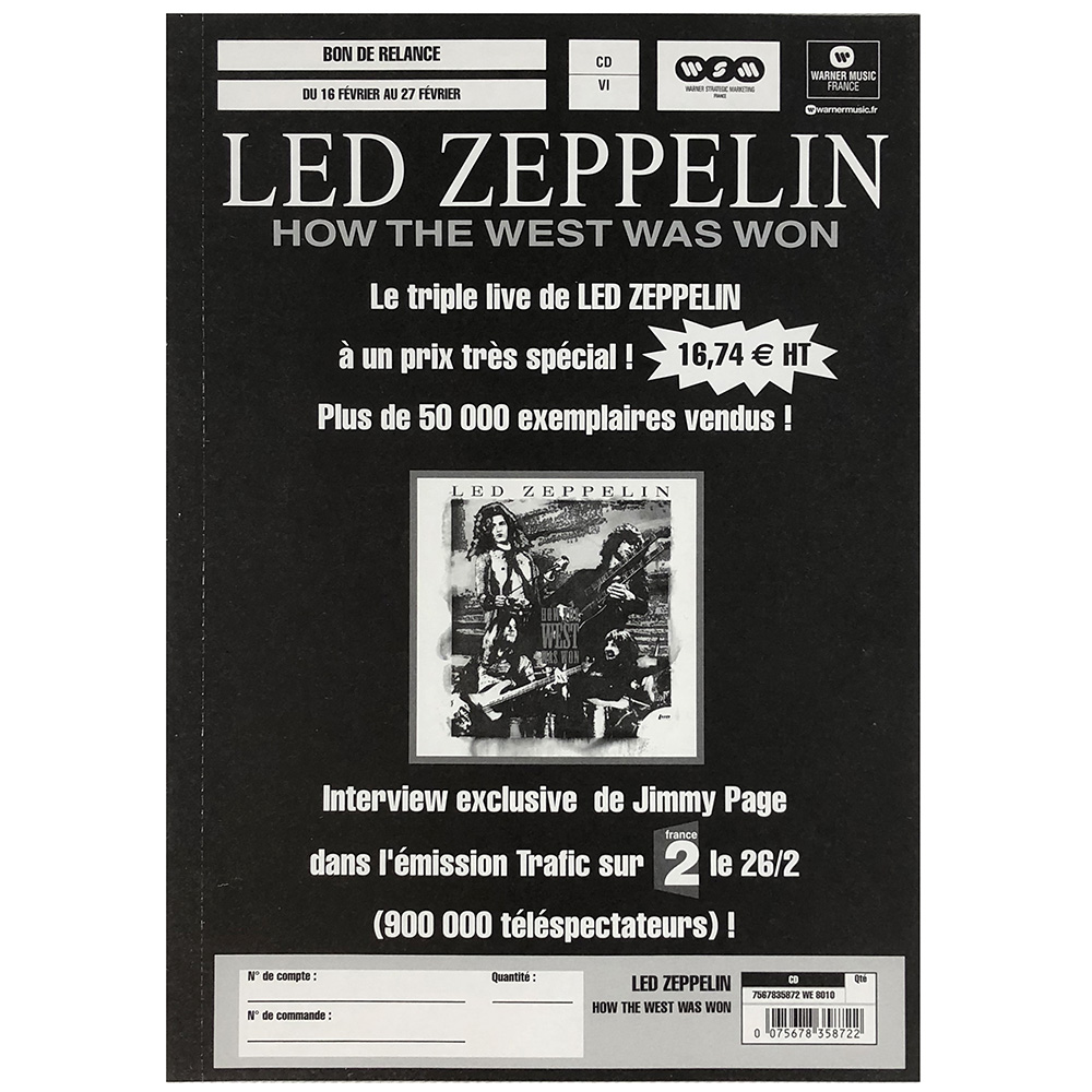 HTWWW <br>Order Form (France)