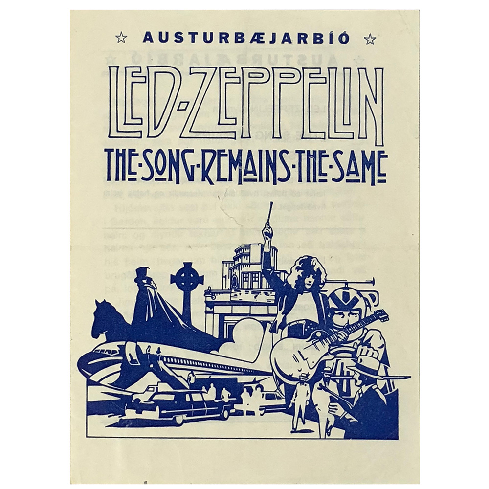 TSRTS (1976) <br>Program (Iceland)