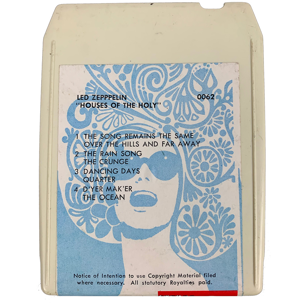 8-Track <br>Houses of the Holy