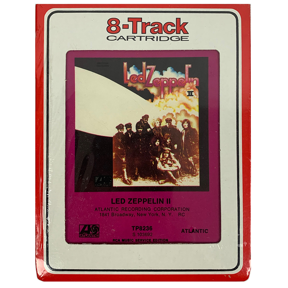 8-Track <br>Led Zeppelin II <br>USA (TP 8236)