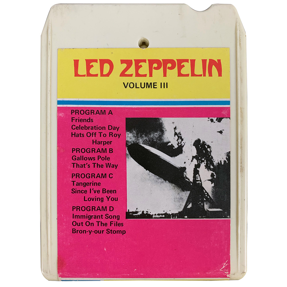 8-Track <br>Led Zeppelin III