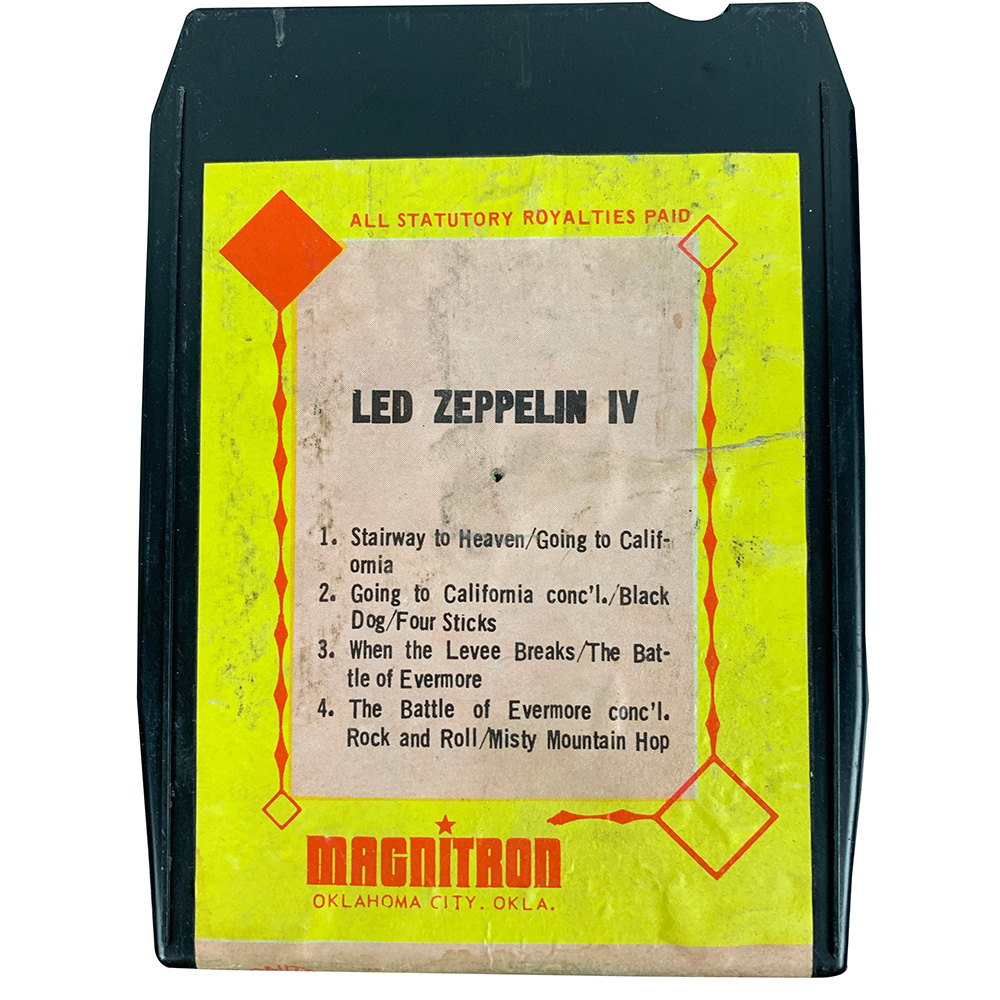 8-Track <br>Led Zeppelin IV