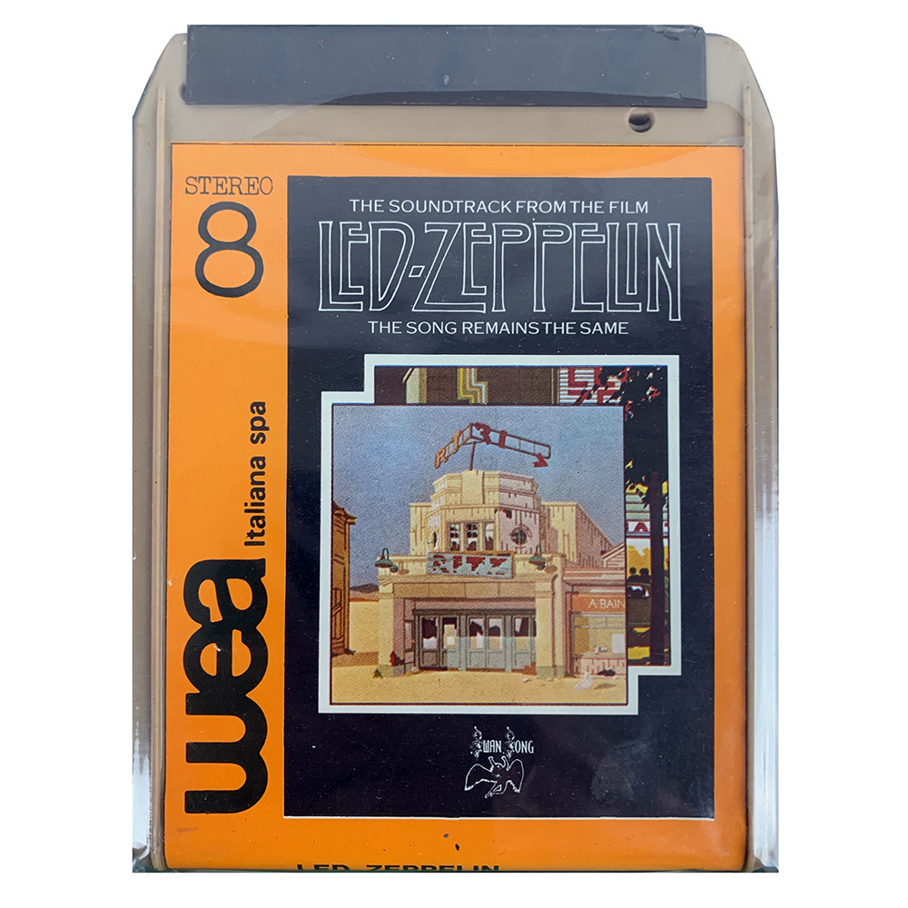 8-Track <br>The Song Remains The Same <br>Italy (W 889402)