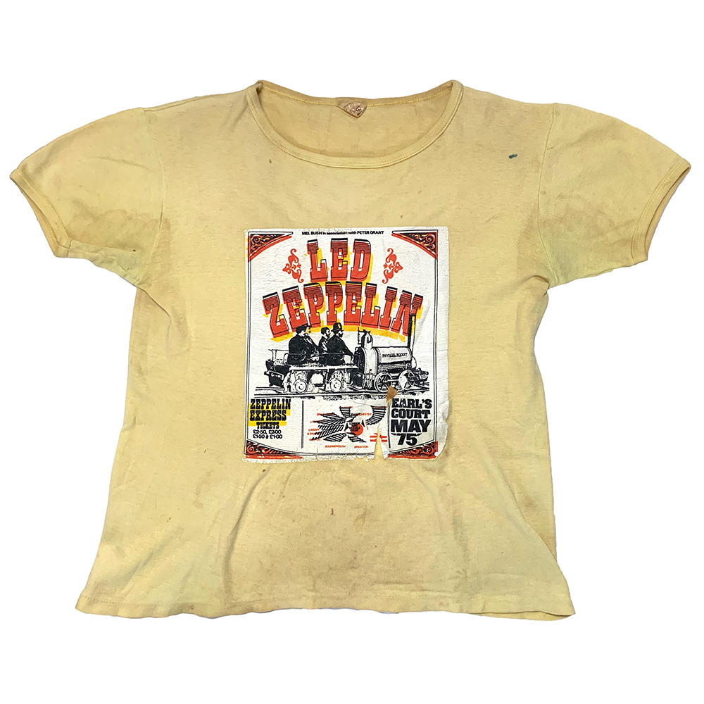 Concert Clothing <br>1975.05 <br>Earls Court, T-Shirt (Yellow) - Image 2