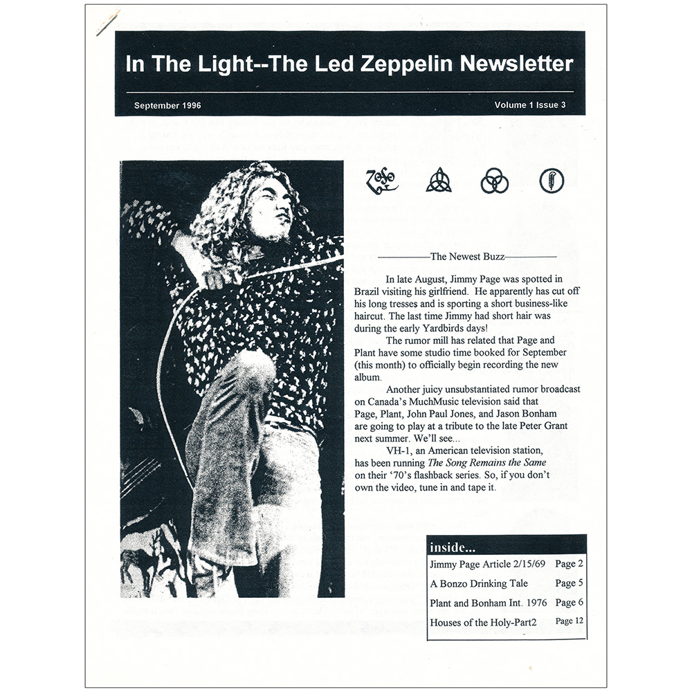 Fanzine <br>In The Light (#03)