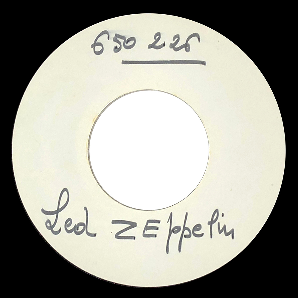 Single <br>France (650226L) <br>Immigrant Song / Hey, Hey What Can I Do (Test Pressing)