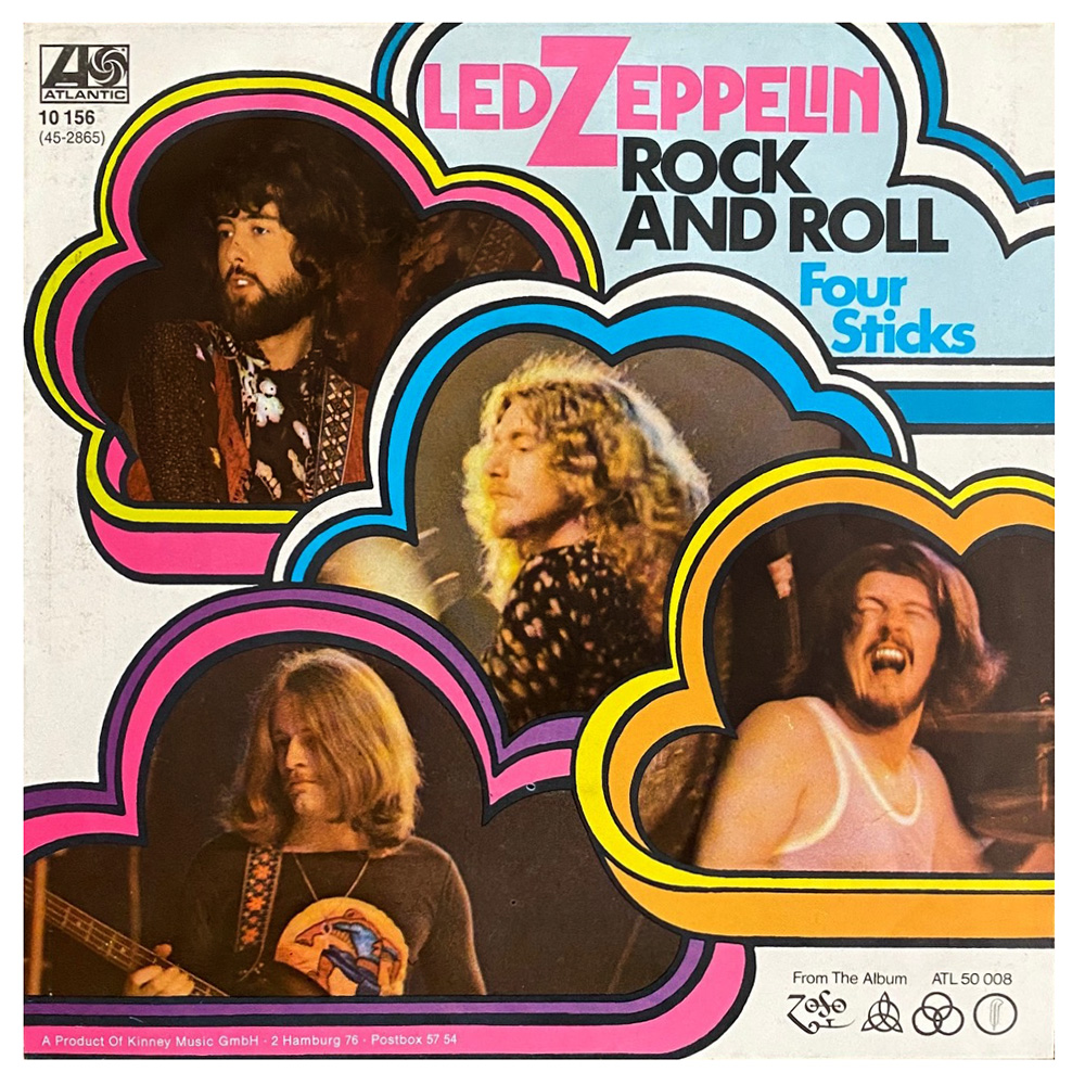 Single <br>Germany (ATL 10156) <br>Rock and Roll / Four Sticks (Promo)