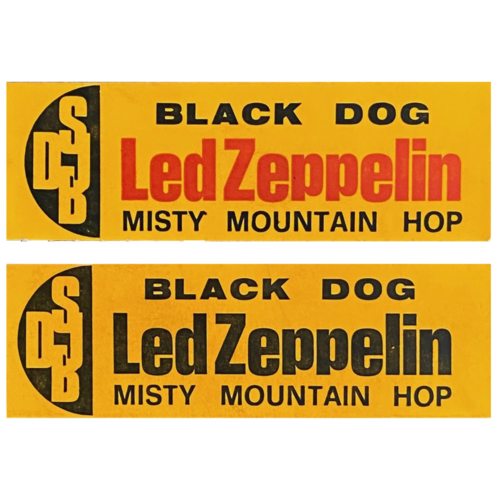Single <br>Italy (K 10103) <br>Black Dog / Misty Mountain Hop (Promo #1) - Image 5