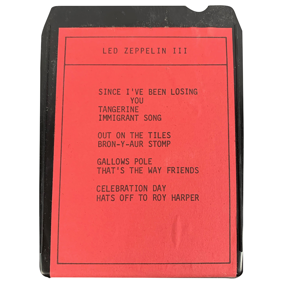 8-Track <br>Led Zeppelin III