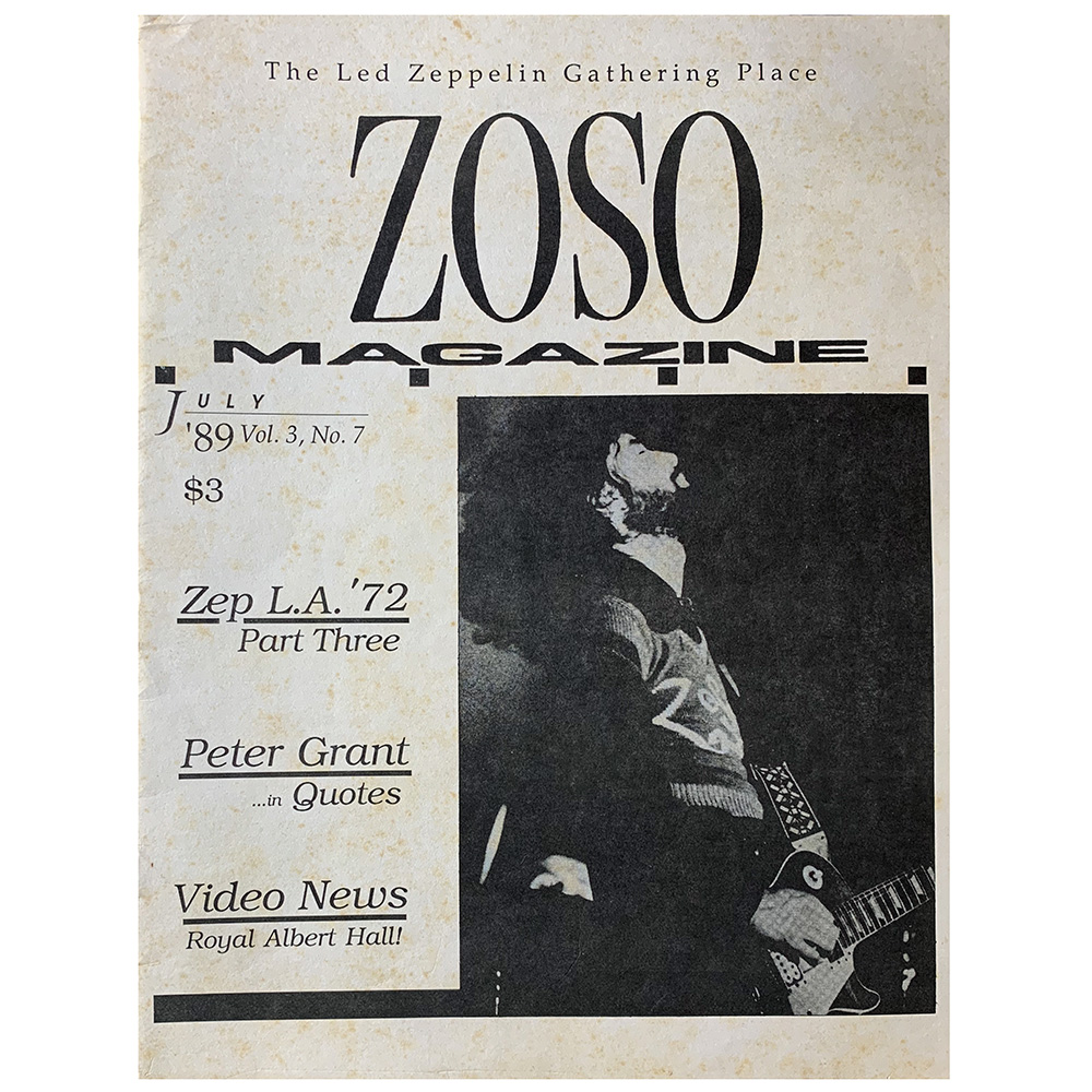 Fanzine <br>ZOSO (#30)