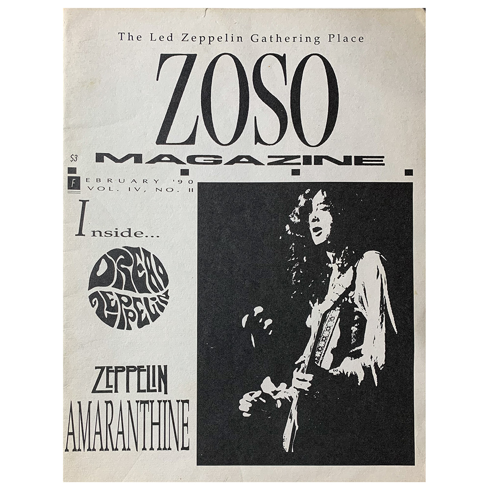 Fanzine <br>ZOSO (#37)