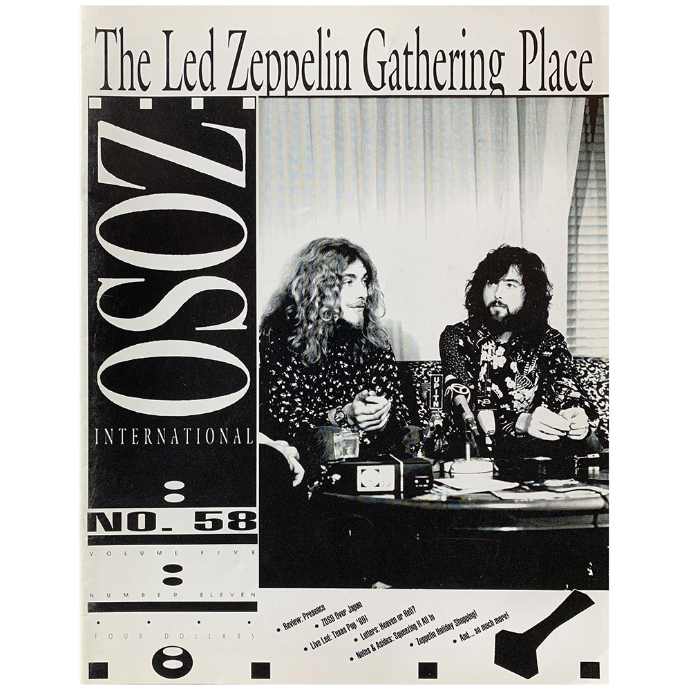 Fanzine <br>ZOSO (#58)