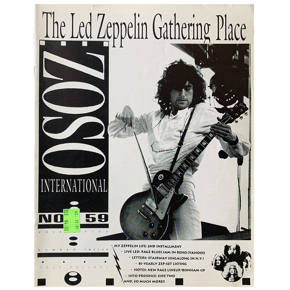 Fanzine <br>ZOSO (#59)