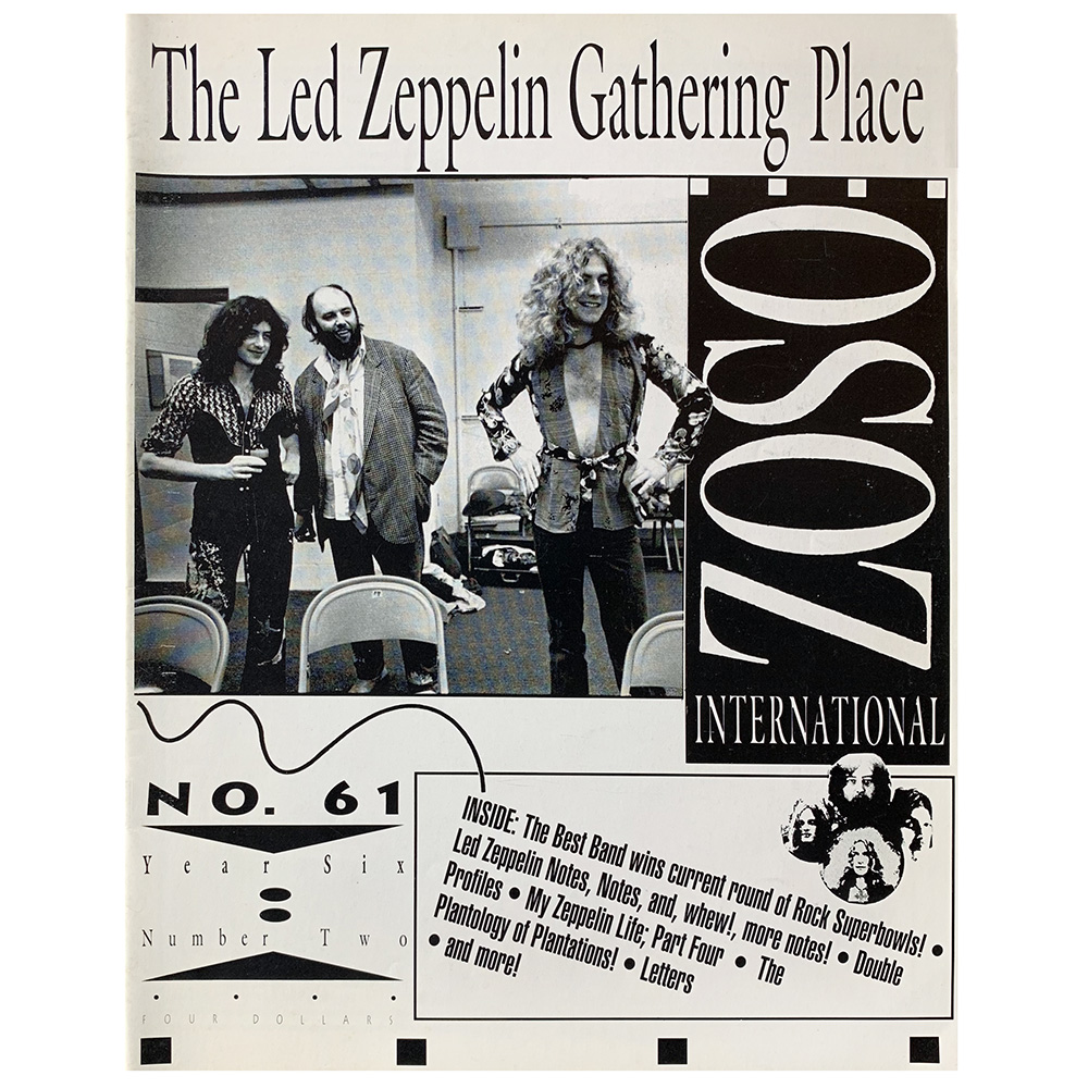 Fanzine <br>ZOSO (#61)