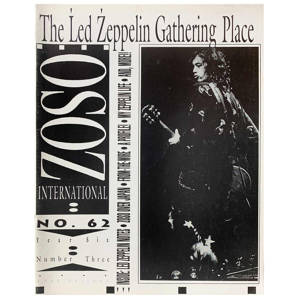 Fanzine <br>ZOSO (#62)