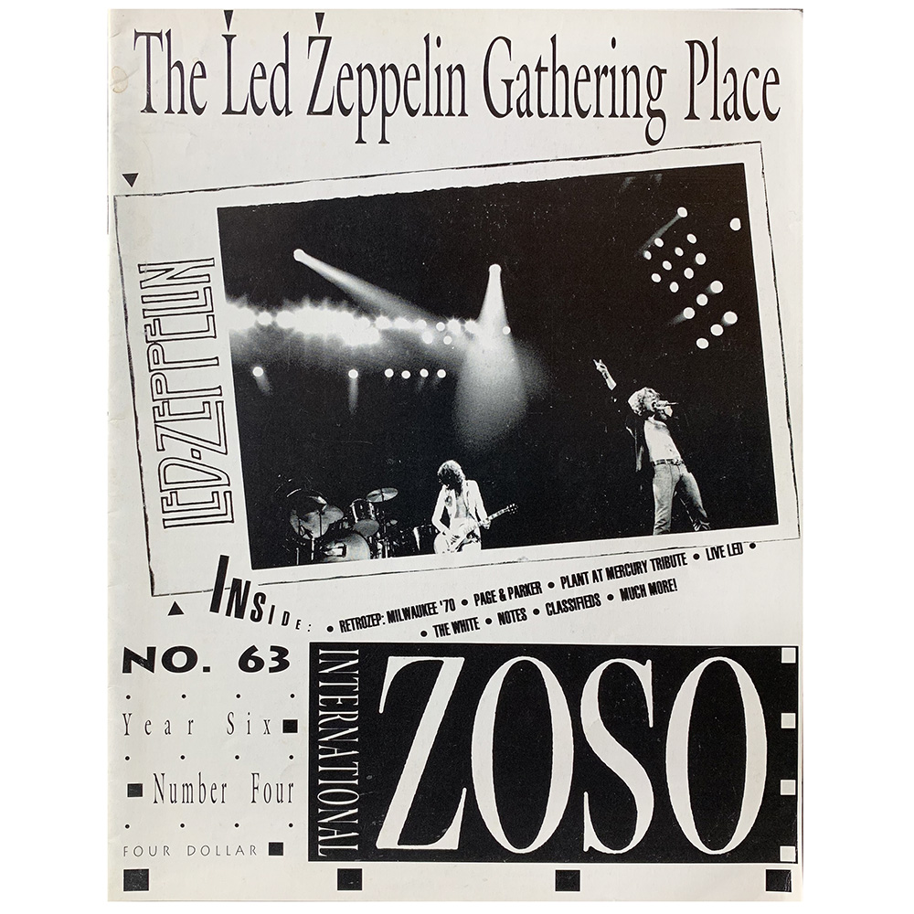 Fanzine <br>ZOSO (#63)