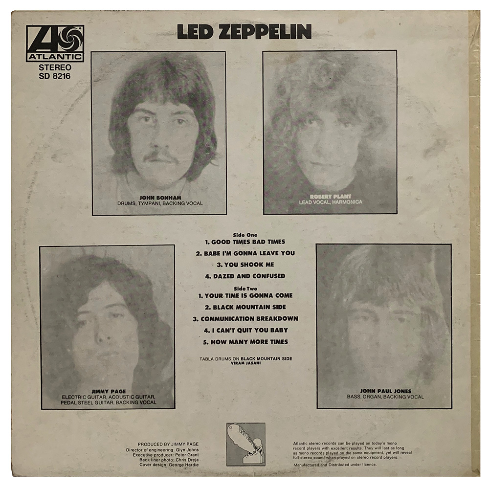 LP <br>Led Zeppelin <br>Australia (SD 8216) #6 - Image 2