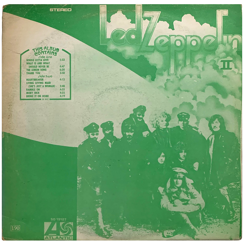 LP <br>Led Zeppelin II <br>South Korea (190)