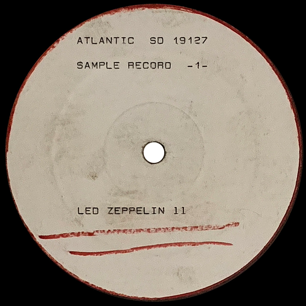 LP <br>Led Zeppelin II <br>USA (SD 19127) Test Pressing - Image 3