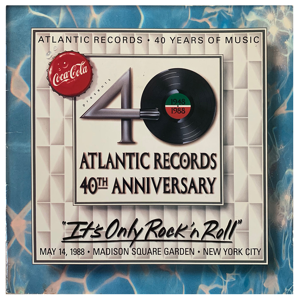 Program <br>1988.05.14 <br>Atlantic 40th Anniversary, New York, NY