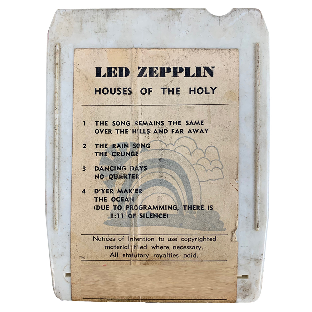 8-Track <br>Houses of the Holy