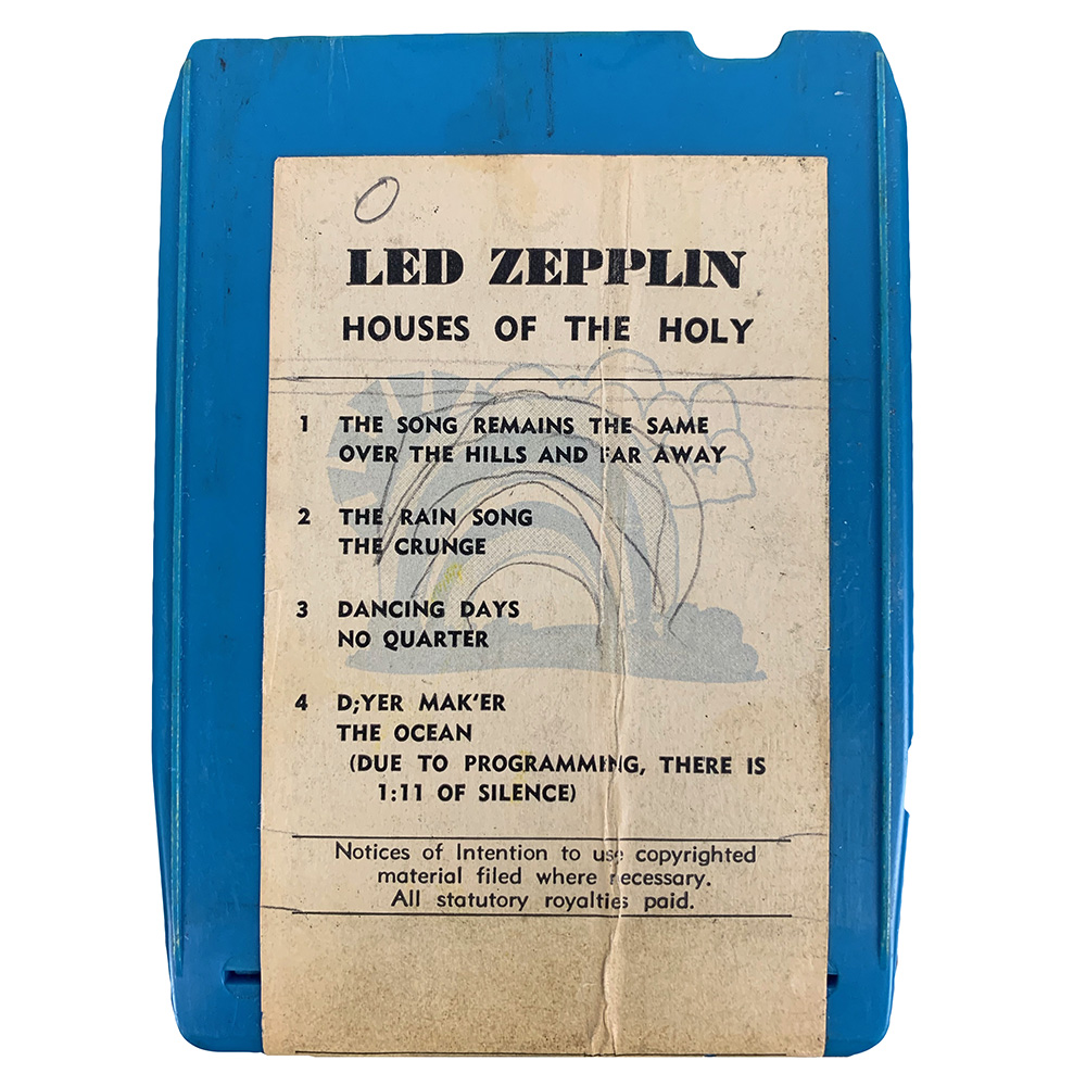 8-Track <br>Houses of the Holy