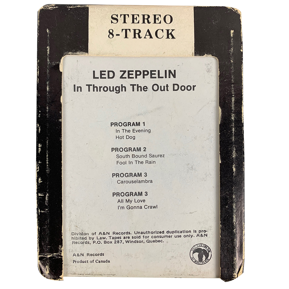 8-Track <br>In Through The Out Door