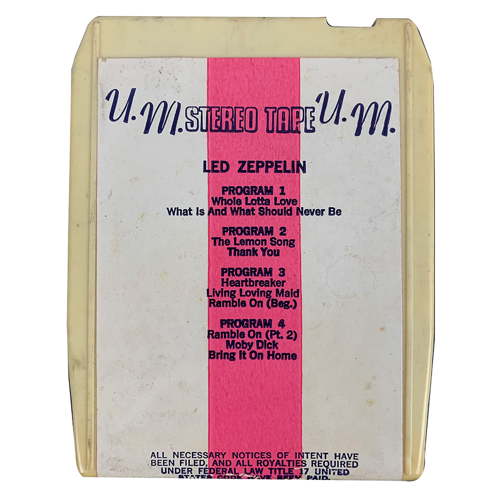 8-Track <br>Led Zeppelin II
