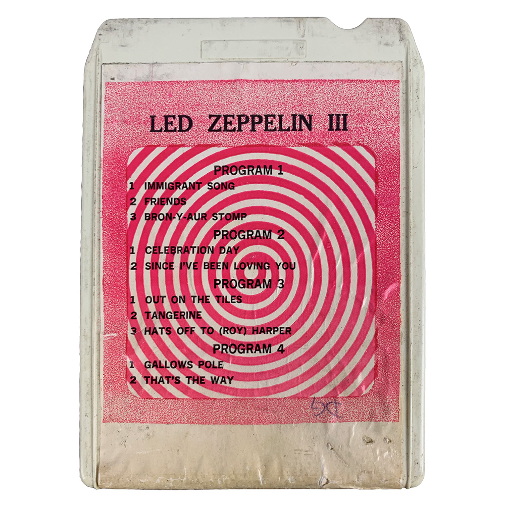 8-Track <br>Led Zeppelin III