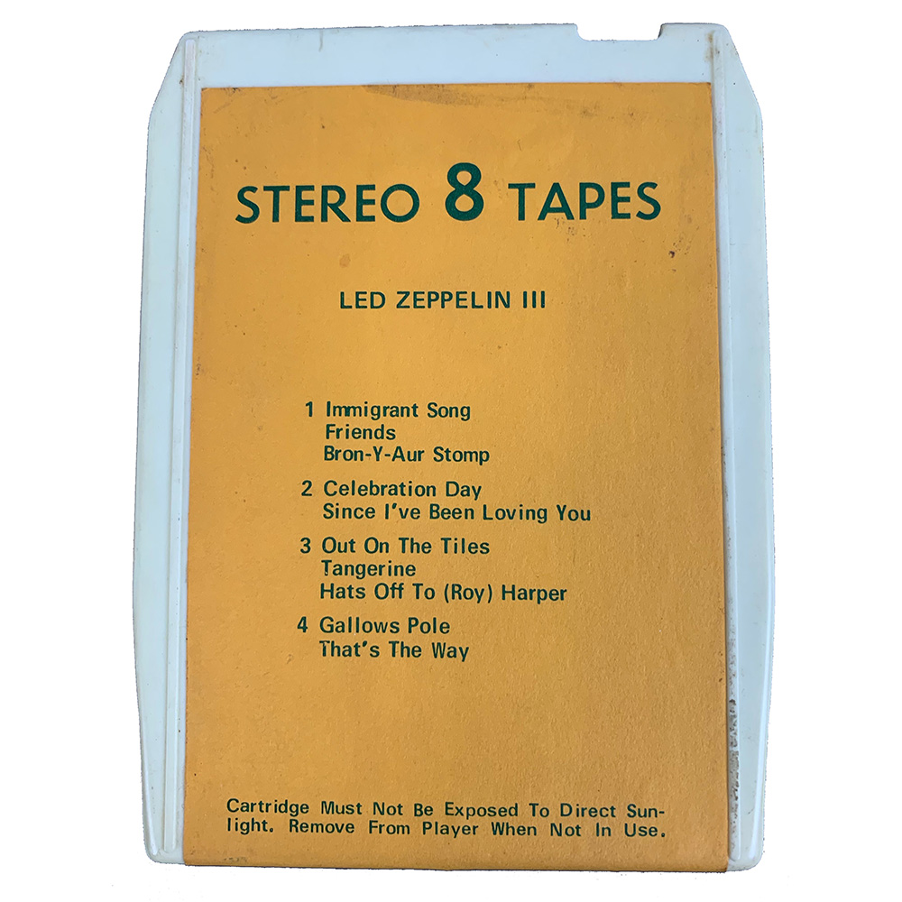 8-Track <br>Led Zeppelin III