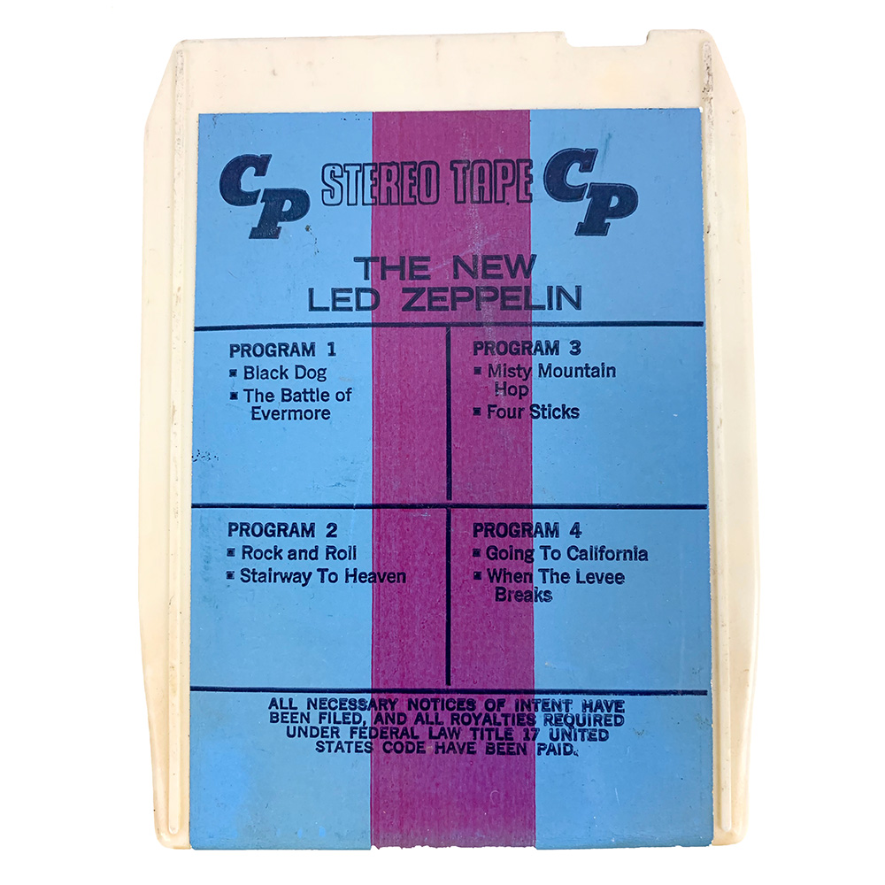 8-Track <br>Led Zeppelin IV