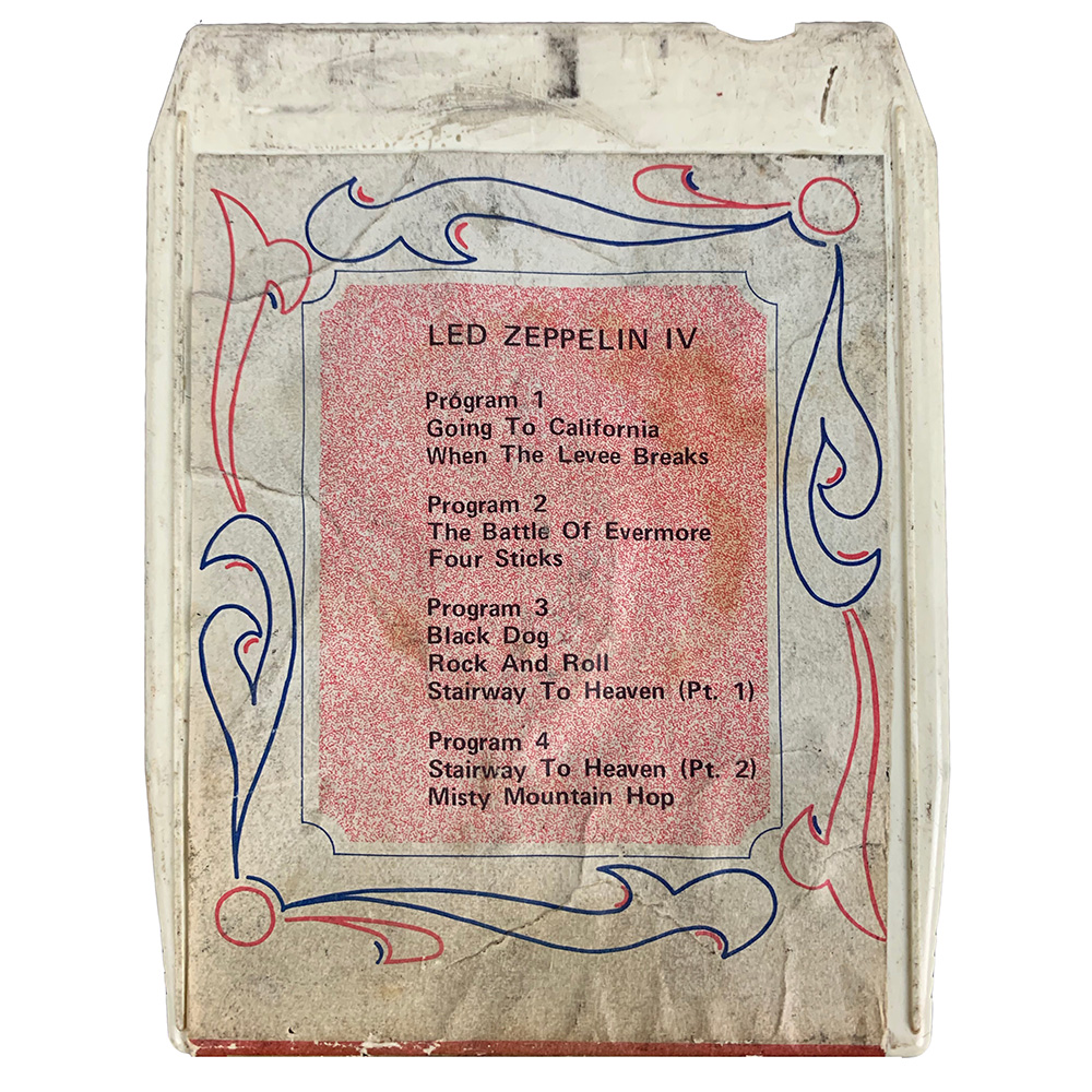 8-Track <br>Led Zeppelin IV