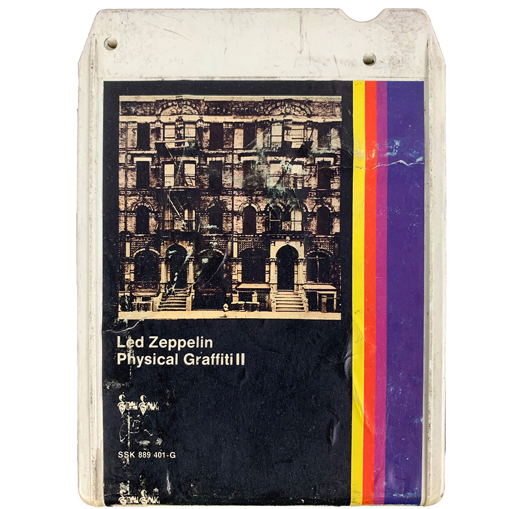 8-Track <br>Physical Graffiti <br>Germany (SSK 889 401-G)