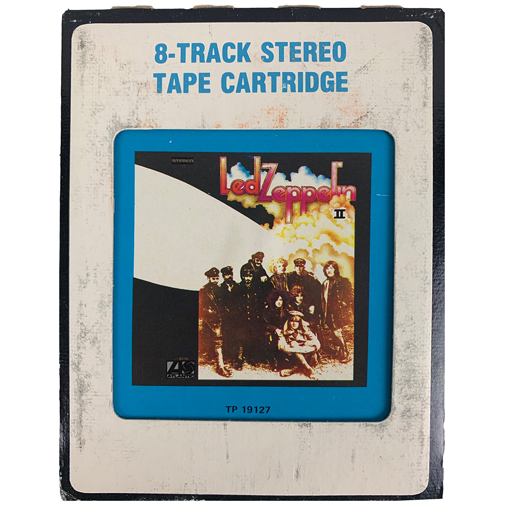 8-Track <br>Led Zeppelin II <br>USA (CRC TP 19127)