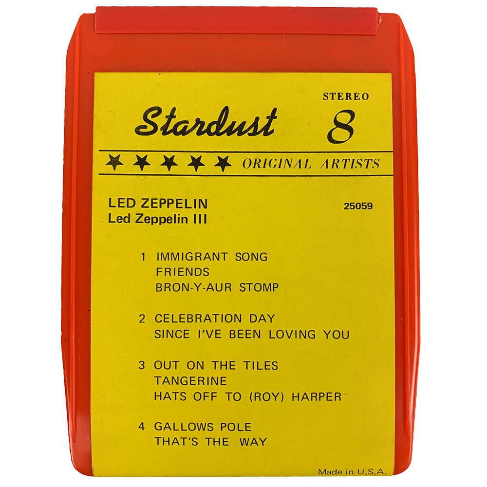 8-Track <br>Led Zeppelin III