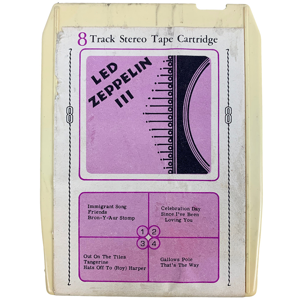 8-Track <br>Led Zeppelin III