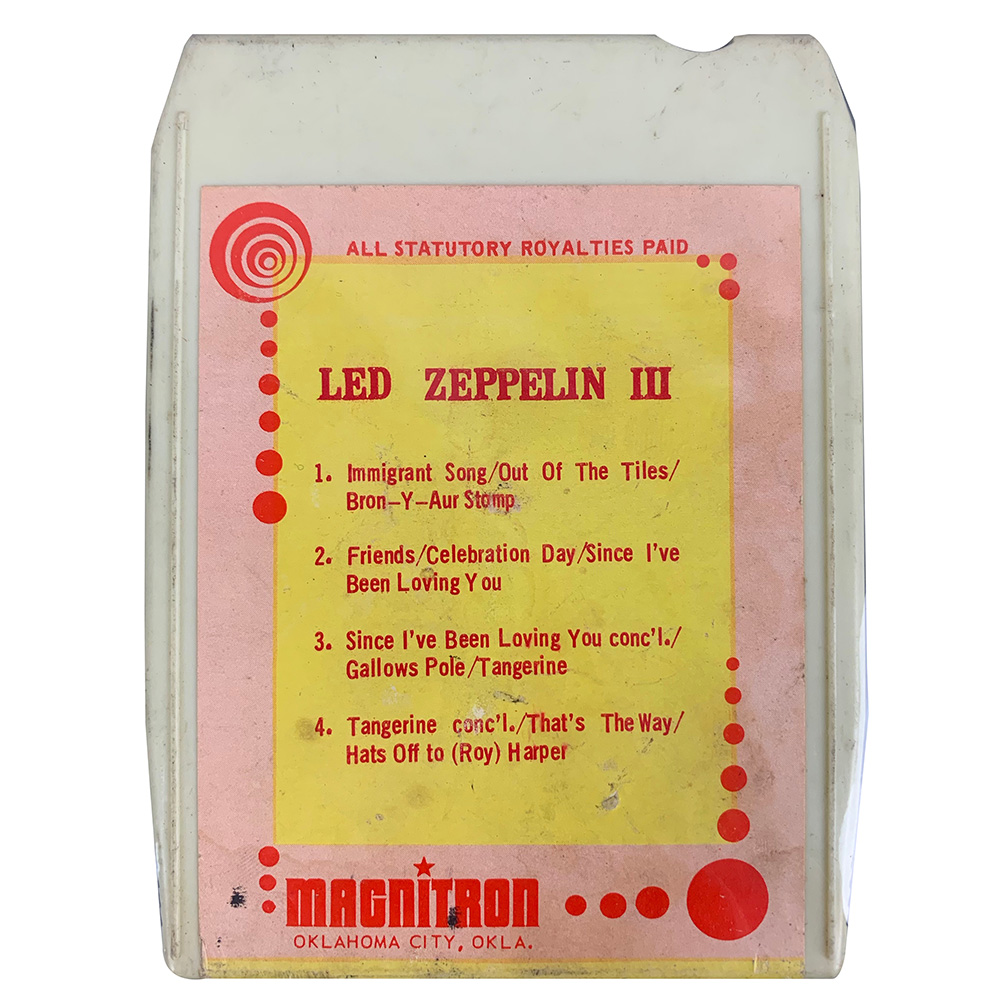 8-Track <br>Led Zeppelin III