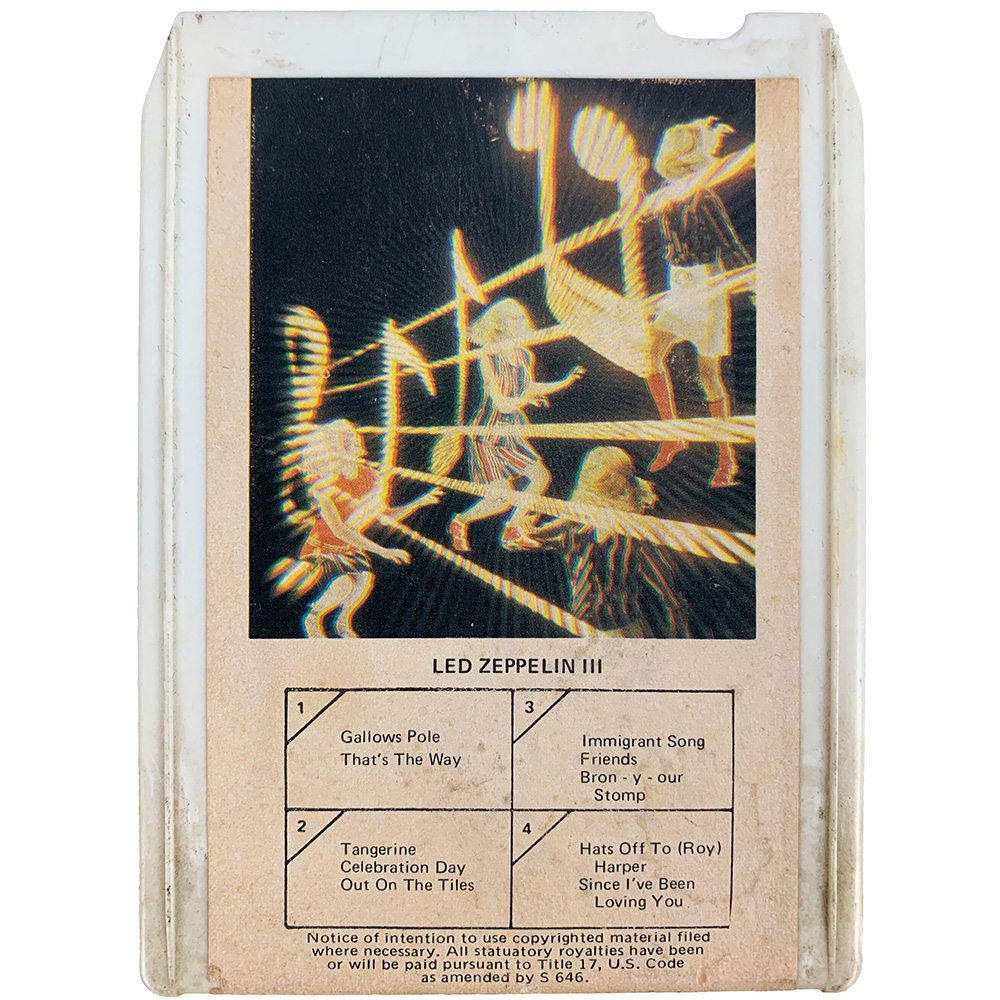 8-Track <br>Led Zeppelin III