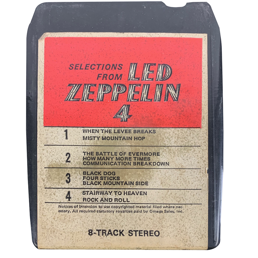 8-Track <br>Led Zeppelin IV