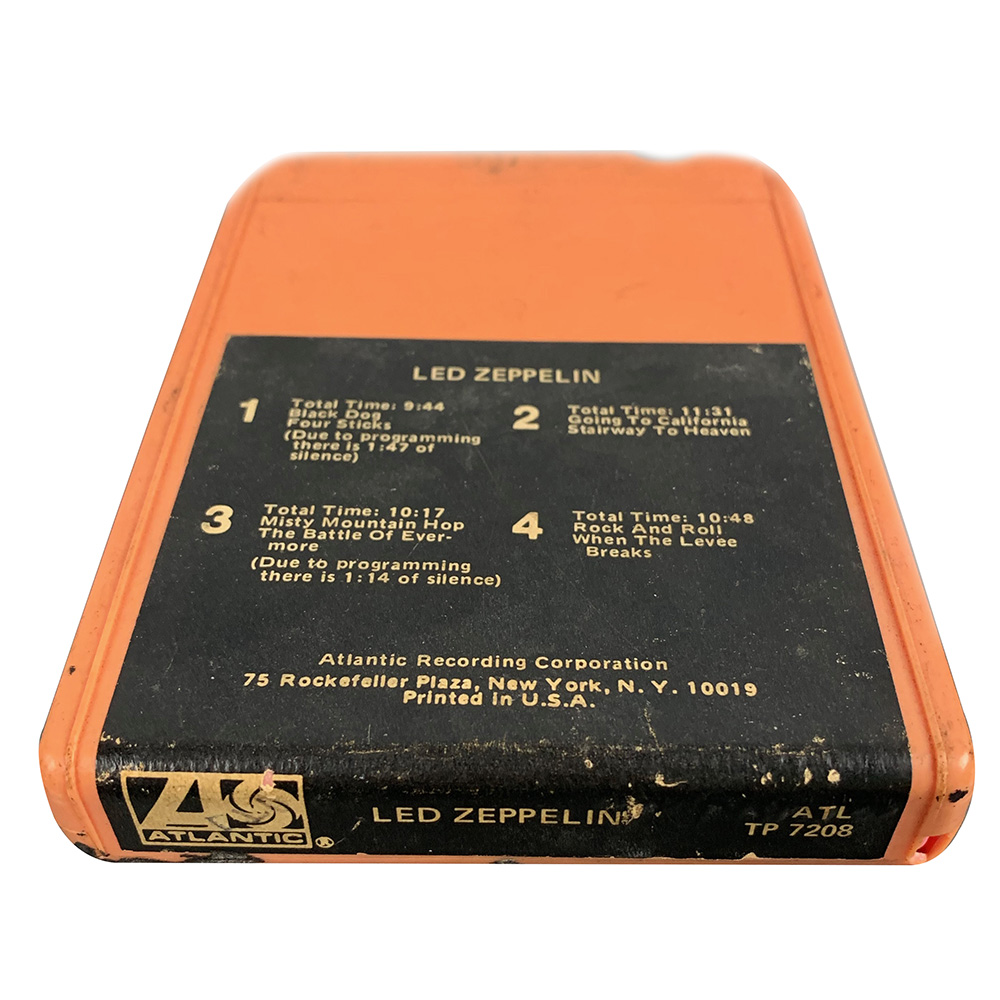 8-Track <br>Led Zeppelin IV <br>USA (ATL TP 7208) - Image 2