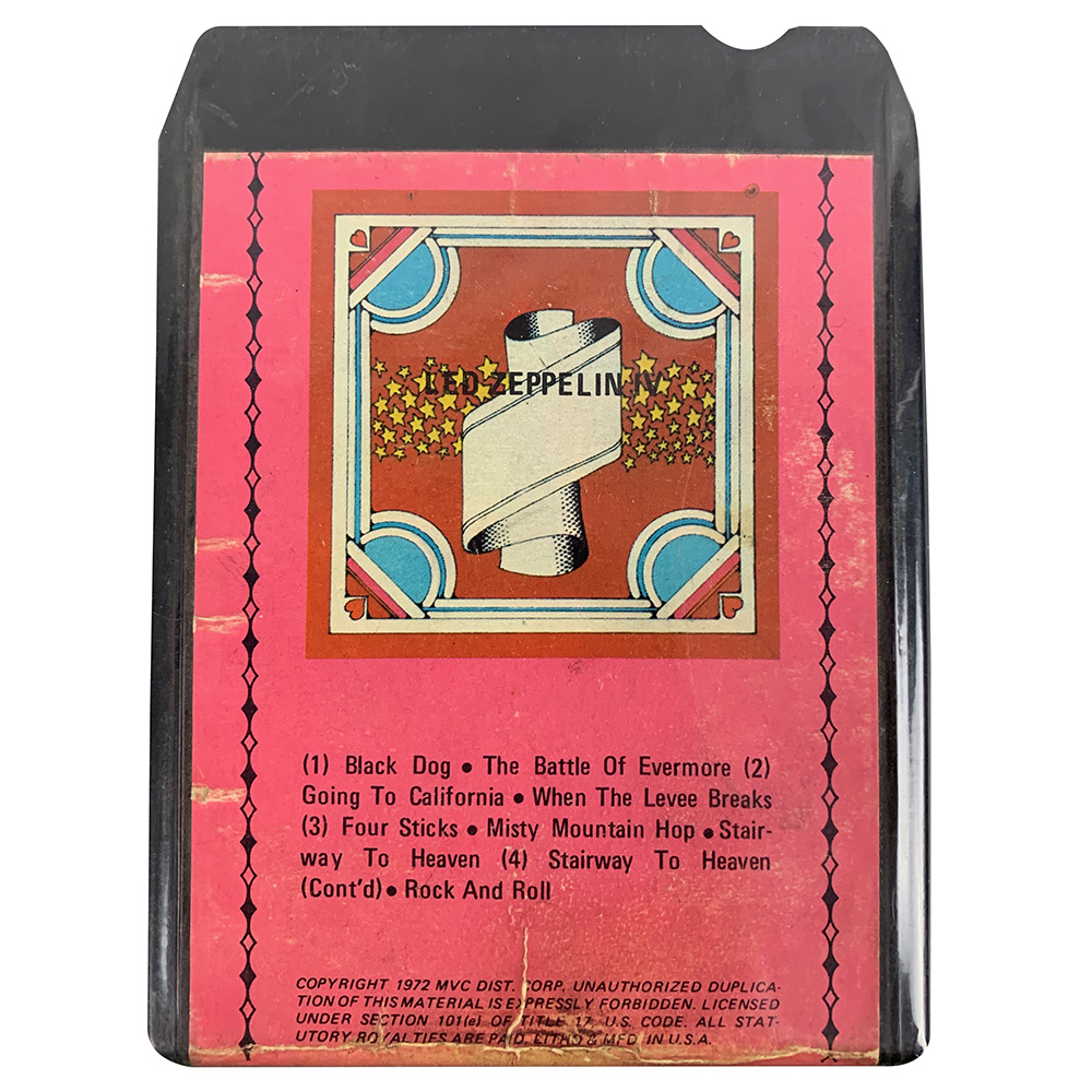 8-Track <br>Led Zeppelin IV
