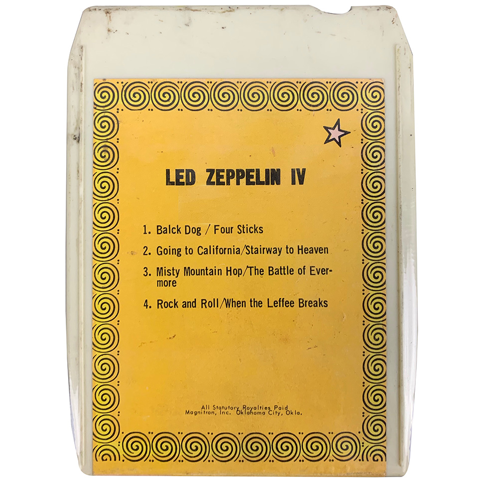 8-Track <br>Led Zeppelin IV