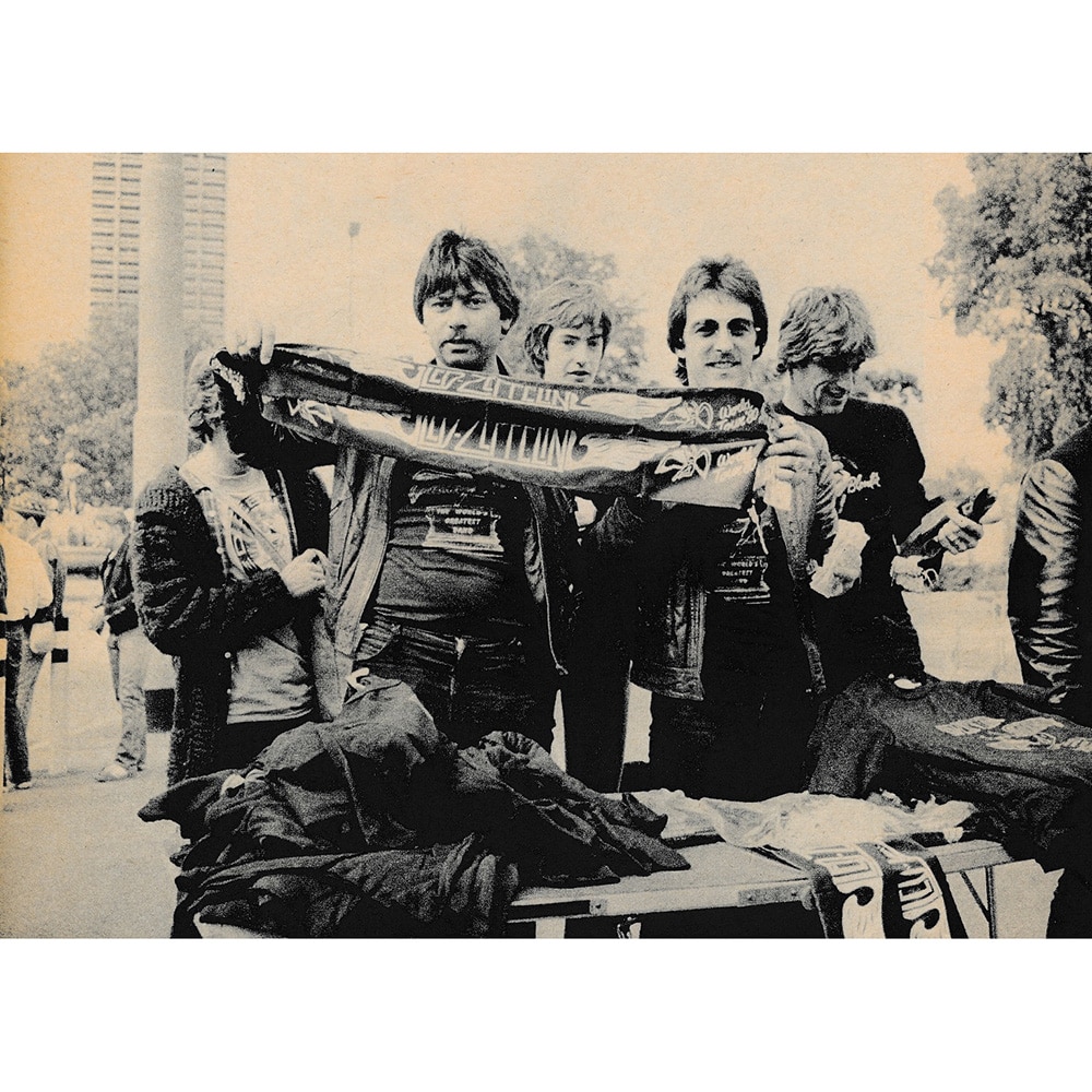 Concert Clothing <br>1980 <br>Over Europe Tour, T-Shirt, unofficial - Image 3