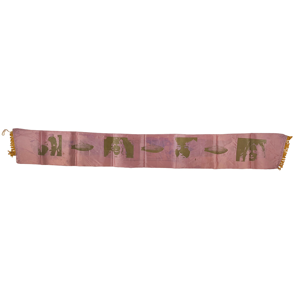 Concert Clothing <br>1980 <br>Over Europe Tour, Scarf, unofficial #2 - Image 2