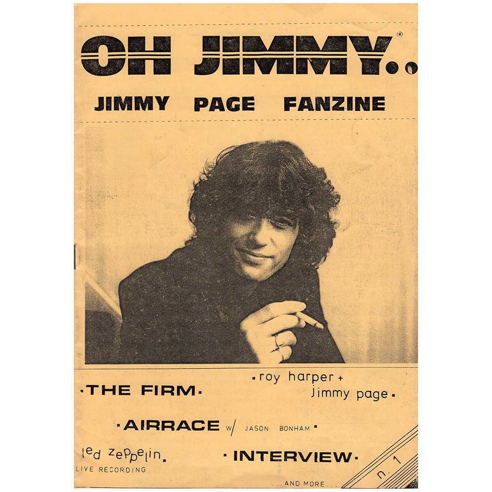 Fanzine <br>Oh Jimmy (#01)