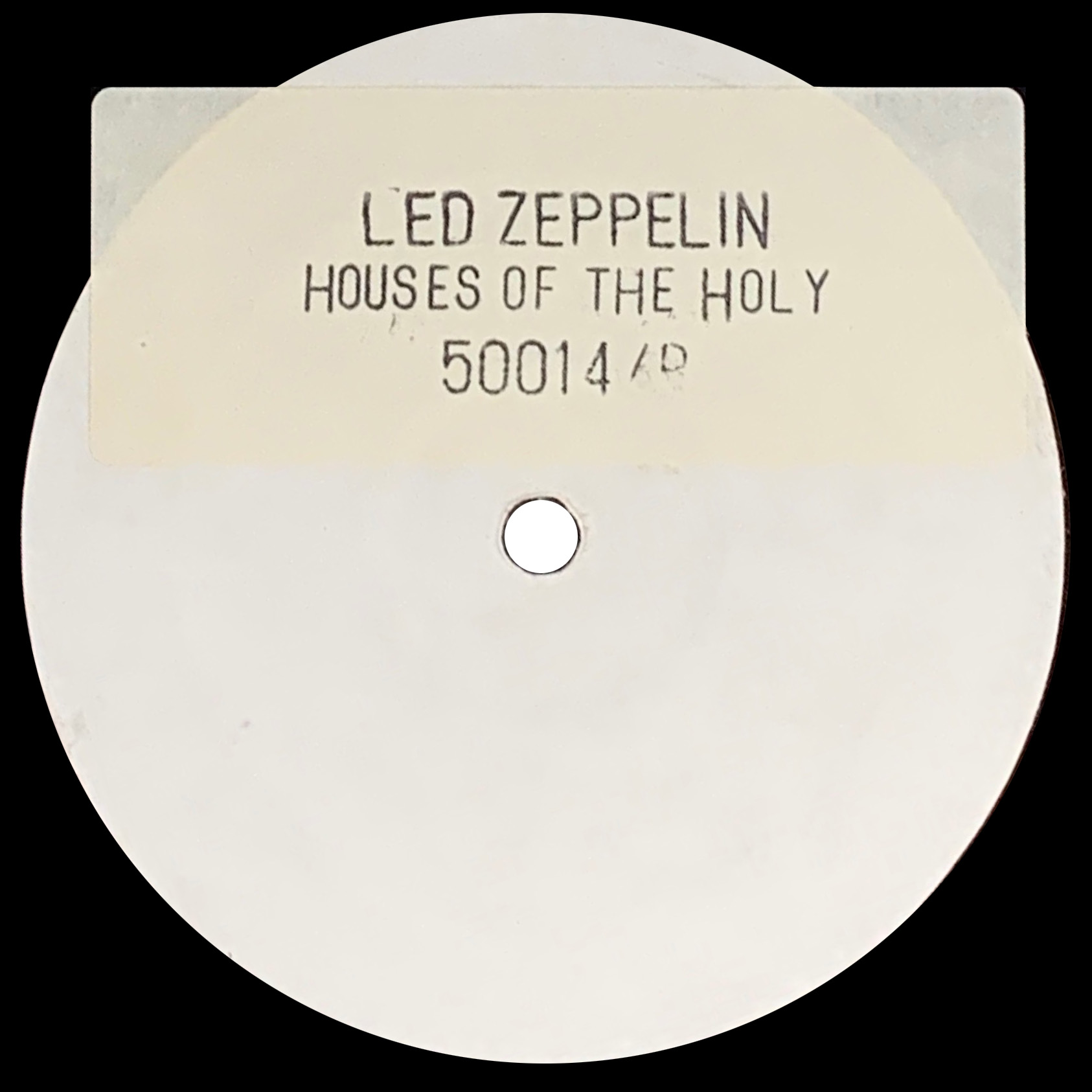 LP <br>Houses of the Holy <br>Spain (50014) Test Pressing - Image 2