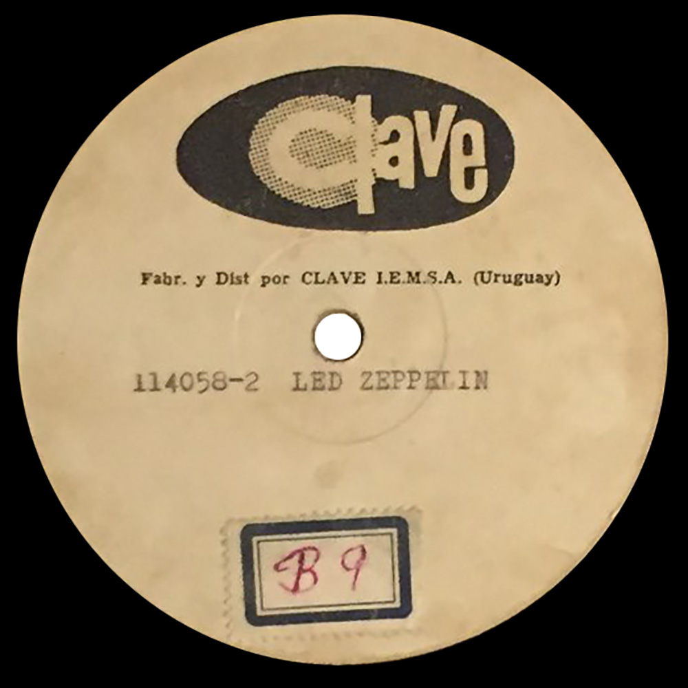 LP <br>Houses of the Holy <br>Uruguay (114058) Test Pressing #1 - Image 3