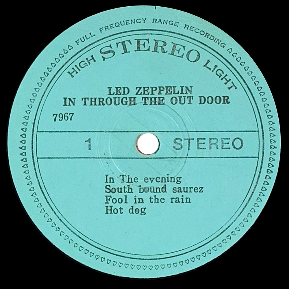 LP <br>In Through the Out Door <br>South Korea (7967) - Image 3